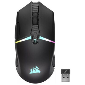 Corsair Nightsabre Wireless čierna / Herná bezdrôtová myš / 26000DPI / 11 tlačidiel / 2.4GHz / Bluetooth / USB (CH-931B011-EU)