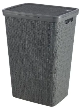 Curver Jute Kóš na bielizeň 58 l sivá / 60 x 43 x 34 cm (245975)