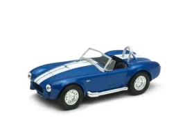 Welly 1965 Shelby Cobra 427 S/C model 1:34 modrá