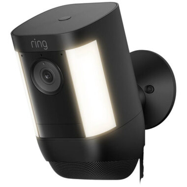 Amazon Ring Spotlight Cam Pre Plug-In čierna / vonkajšia IP kamera / 1080p / pohybový senzor / nočné videnie (8SC1S9-WEU2)