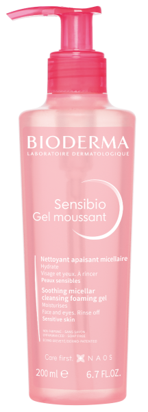 BIODERMA Sensibio gel moussant čistiaci gél pre citlivú pleť 200 ml