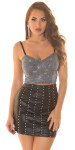 Sexy Koucla Musthave glitter Crop Top Einheitsgroesse