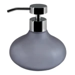 Spirella MALA Dávkovač mydla šedý / sklo / 270 ml