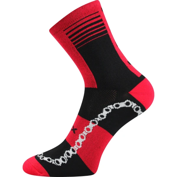 VOXX ponožky Ralfi red 1 pár 35-38 114802