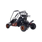 Mamido Detské benzínové autíčko Buggy LUCKY SEVEN LIFT 125CC oranžové