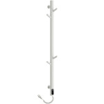 CERANO - Elektrický sušiak uterákov Ramus, s displejom - 160W - biela matná - 1400x30 mm CER-683551