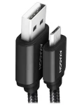 Axagon BUMM-AM15AB HQ Dátový kábel USB-A 2.0 - microUSB 1.5m čierna (BUMM-AM15AB)