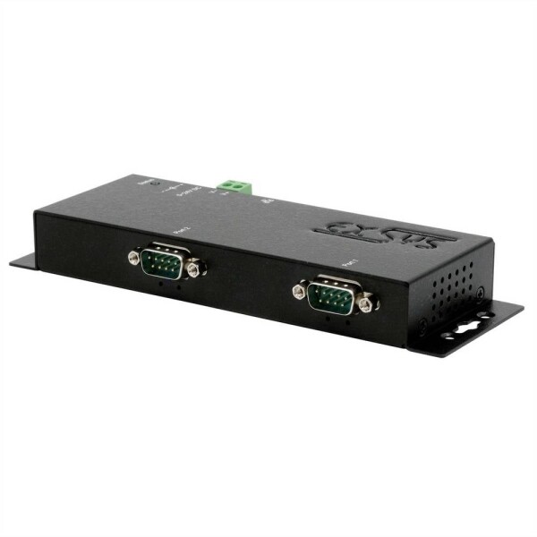 Exsys EXSYS EX-6112-2PoE Ethernet zu Seriell 2 sériový server pre konzoly; EX-6112-2PoE