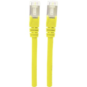 Intellinet 350525 RJ45 sieťové káble, prepojovacie káble CAT 6A S/FTP 7.50 m žltá fóliové tienenie, tienenie pletivom, bez halogénov 1 ks; 350525