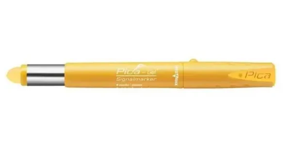 Pica-Marker GEL Permanent Marker žltá / Permanentný popisovač / Gélový atrament (8084)