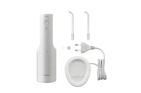 Panasonic EW-DJ66 biela / Ústna sprcha / ultrazvuková technológia / 5 stupňov tlaku / nádržka 200 ml / IPX7 (EW-DJ66-W303)