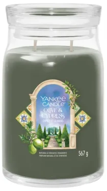 Yankee Candle Parisian Olive Cypress Signature veľký (5038581164311)