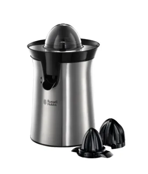 Russell Hobbs Classics 22760-56 / lis na citrusy / 60 W / 2 kužeľa / nerez / čierno-strieborná (22760-56)