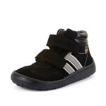 Detské celoročné členkové barefoot topánky F-MOTION TEX BLACK Froddo G3110285-20 - 30