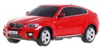 RASTAR Auto na diaľkové ovládanie R / C BMW X6 Rastar 1:24 červené