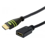 Techly ICOC HDMI2-4-EXT075 čierna / HDMI kábel / 7,5 m / 4K60Hz / Ethernet (ICOC-HDMI2-4-EXT075)