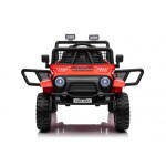 Mamido Mamido Elektrické autíčko OFF ROAD EXTREME 4x4 červené 24V | 200W | 50 kg | EVA | LED | 2,4 Ghz | ECO koža