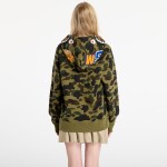 Mikina A BATHING APE 1St Camo Shark Full Zip Hoodie UNISEX Green L