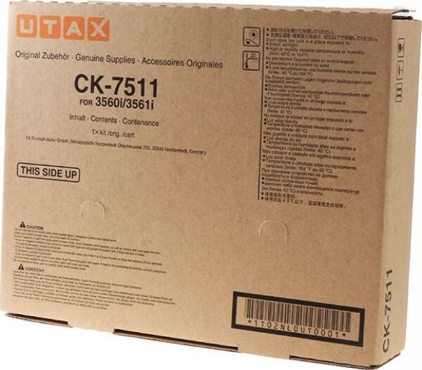 Utax CK-7511 Black Originál (623510010)