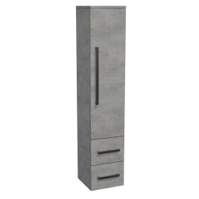 Kúpeľňová skrinka vysoká SAT Cube Way 35x163x33 cm betón CUBE3CHV35BE CUBE3CHV35BE