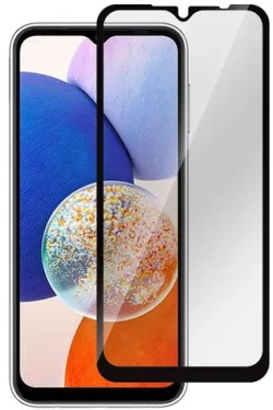 ESTUFF Titan Shield pre Samsung Galaxy A14 4G/A14 5G/F14 / Ochranné sklo / 9H / temperované / plne nalepovacie (ES504095)
