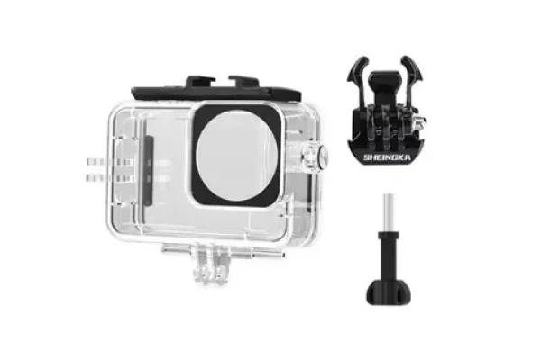 STABLECAM Vodotesné potápačské puzdro do 45 m / Puzdro / Pre DJI OSMO Action 6 / PC, tvrdené sklo, nerezová oceľ