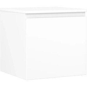 MEXEN/S - Orio kúpeľňová skrinka pod umývadlo 50 cm s doskou, 1 šuplík, biela mat 91A10-05047-1-BFC01