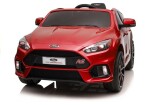 Mamido Elektrické autíčko Ford Focus RS lakované červené