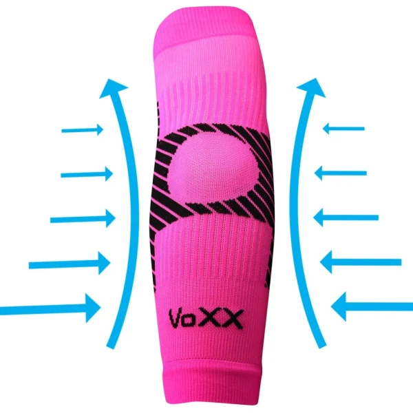 VOXX kompresný návlek Protect elbow neon pink ks