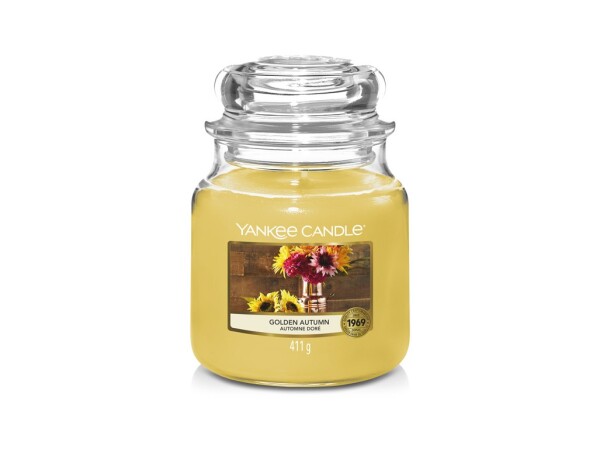 Yankee Candle Sviečka Yankee Candle 411 g - Golden Autumn