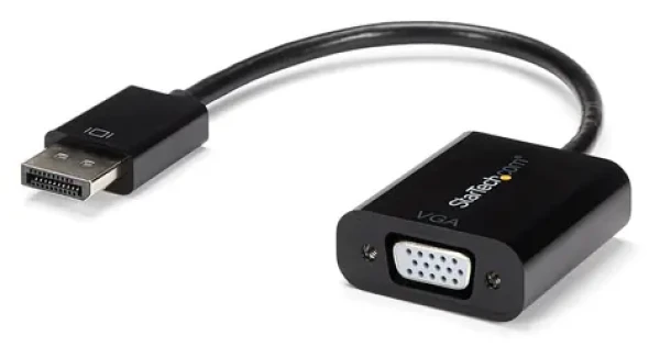 StarTech DisplayPort 1.2 na VGA čierna / Adaptér / max. 2048×1152 px / aktívny (DP2VGA3)