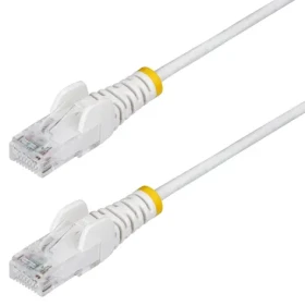 StarTech CAT6 Slim biela / Sieťový kábel / RJ-45 / PoE / 5 m (N6PAT5MWHS)