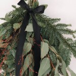 Bella Rose Zamatová stuha 3 cm – čierna (9 m)