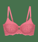 Dámska podprsenka Wild Peony Florale Bra W01 - RED - ružová 3880 - TRIUMPH WILD ROSE 90D