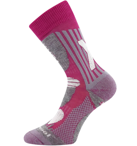 Ponožky Voxx Vision Fuxia merino Veľkosť ponožiek: 35-38 EU EUR