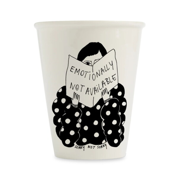 Helen b Porcelánový hrnček Sorry Not Sorry 220 ml