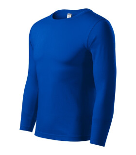 Tričko Progress LS unisex kráľovská modrá 2XL
