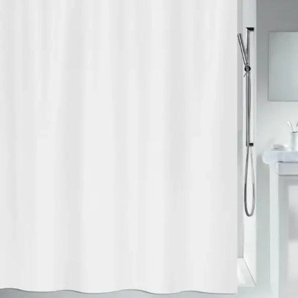 Spirella Primo-Bioactive sprchový záves 180 x 180 cm biely/polyester (7610583170644)