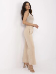 Nohavice DHJ SP 20518.12 light beige jedna velikost