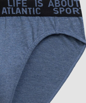 Nohavičky Atlantic 3MP-209/25 A'3 S-2XL zeleno-maroun-modrá XL