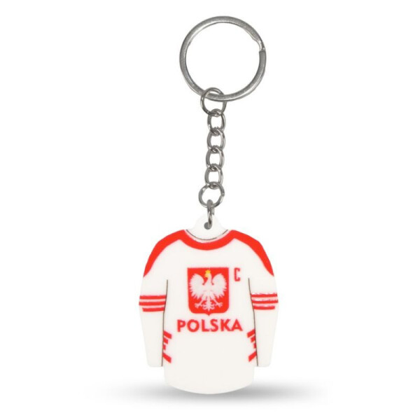 Hokejový dres - prívesok na kľúče Poľsko (Doma) SREBBREKH-PL NEPLATÍ