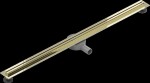 MEXEN - Flat 360 Slim žľab otočný 110 cm zlato 1541110