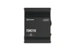 Teltonika TSW210 / 8x LAN 10/100/1000 / Industriálny switch / 2x SFP / IP30 (TSW210000040)
