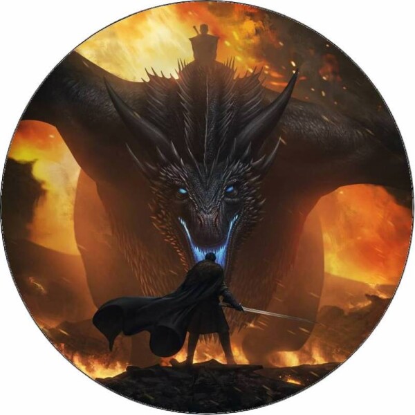 Jedlý papier Hra o tróny drak a John Snow 19,5 cm - Pictu Hap - Pictu Hap