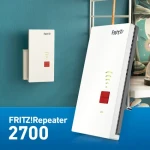AVM FRITZ! Mesh Set 2700 (3ks) biela-sivá / Mesh Wi-Fi systém / Wi-Fi 7 / až 6,5 Gbit / s / LAN (20003143)