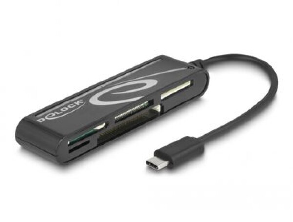 DeLock USB 2.0 čítačka kariet USB Type-C (M) 5 slotov (91739)