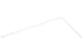 Alphacool HardTube 13/10mm 90 ° Acryl 20/40 cm číra / PMMA (18566)