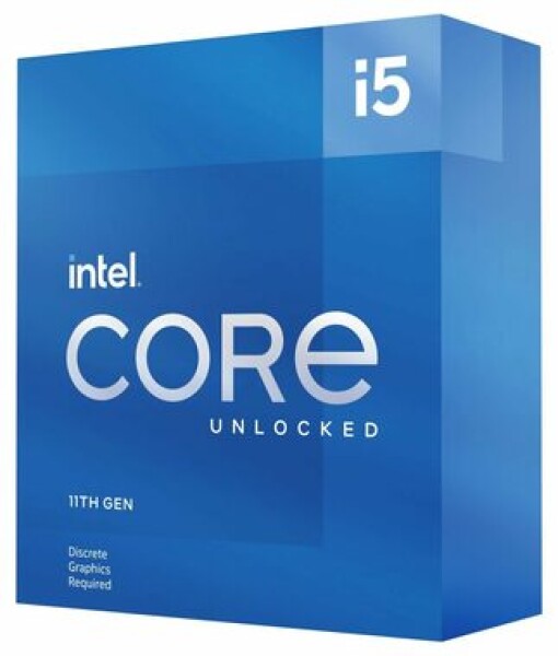 Intel Core i5-11600KF @ 3.9GHz / TB 4.9GHz / 6C12T / 12MB / Bez VGA / 1200 / Rocket Lake / 125W (BX8070811600KF)