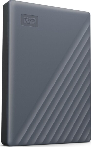 WD WD My Passport WDBRMD0040BGY-WESN - Festp - verschlusselt - 4 TB - extern (tragbar) - USB 3.2 Gen 1 - 256-Bit-AES - Silicon Gray