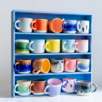 Studio Arhoj Porcelánový hrnček s uškom Mariana 300 ml